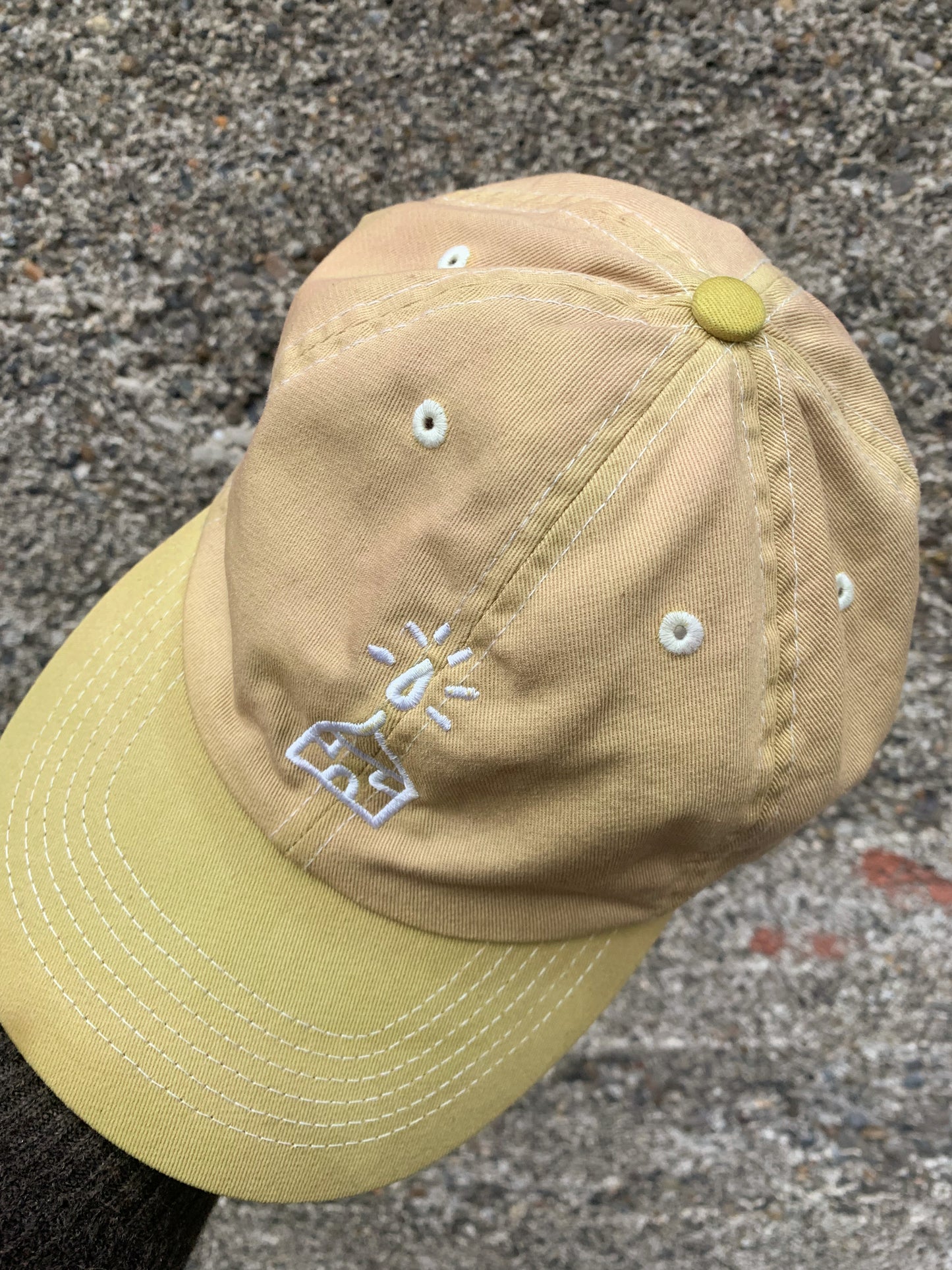 Hand Dyed Little House Logo Dad Cap