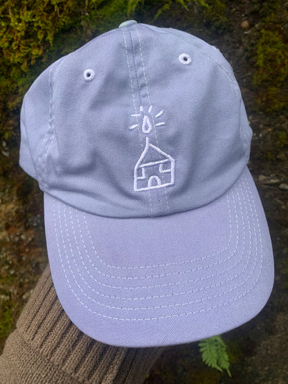 Hand Dyed Little House Logo Dad Cap