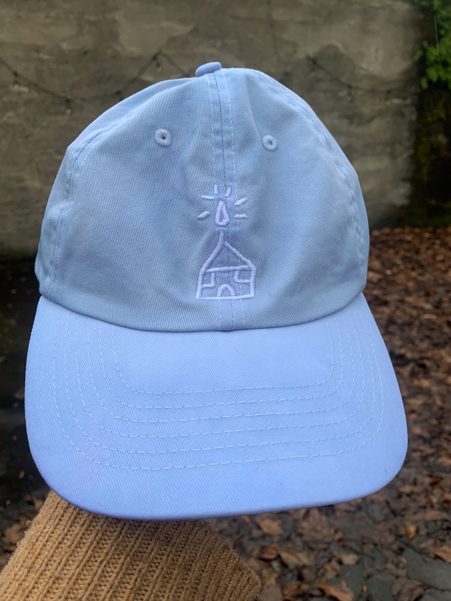 Hand Dyed Little House Logo Dad Cap