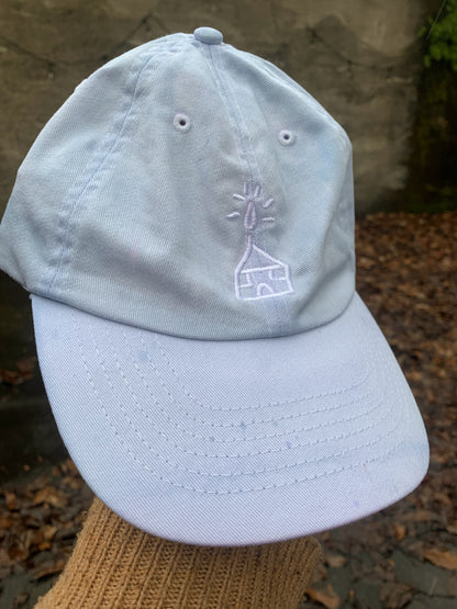 Hand Dyed Little House Logo Dad Cap