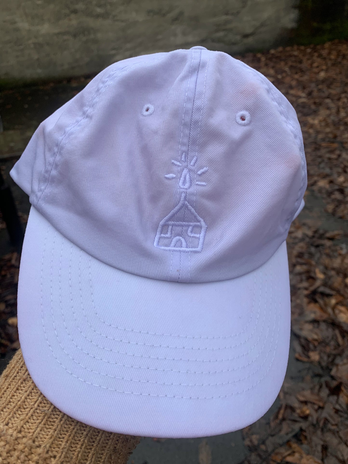 Hand Dyed Little House Logo Dad Cap