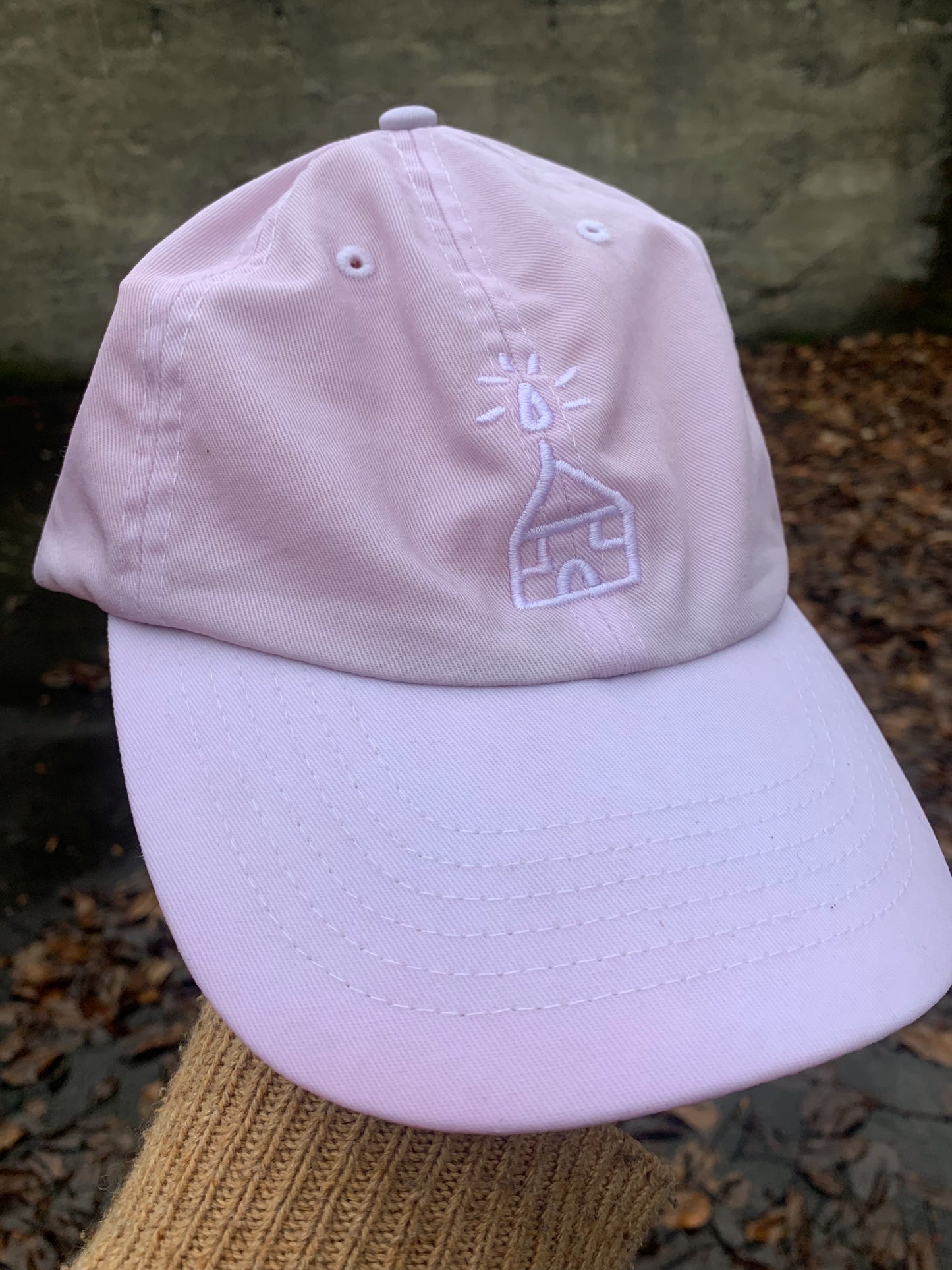 Hand Dyed Little House Logo Dad Cap