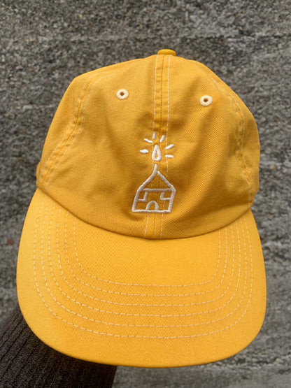 Hand Dyed Little House Logo Dad Cap