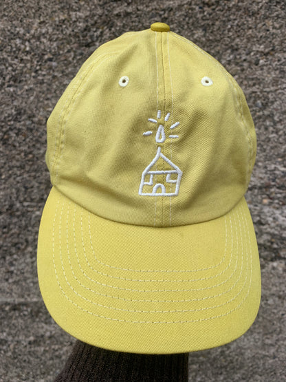 Hand Dyed Little House Logo Dad Cap