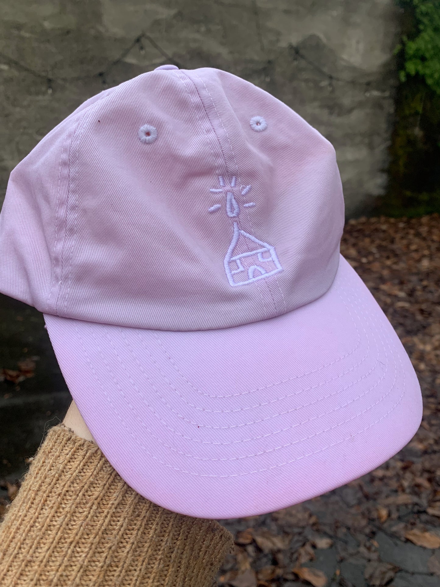 Hand Dyed Little House Logo Dad Cap