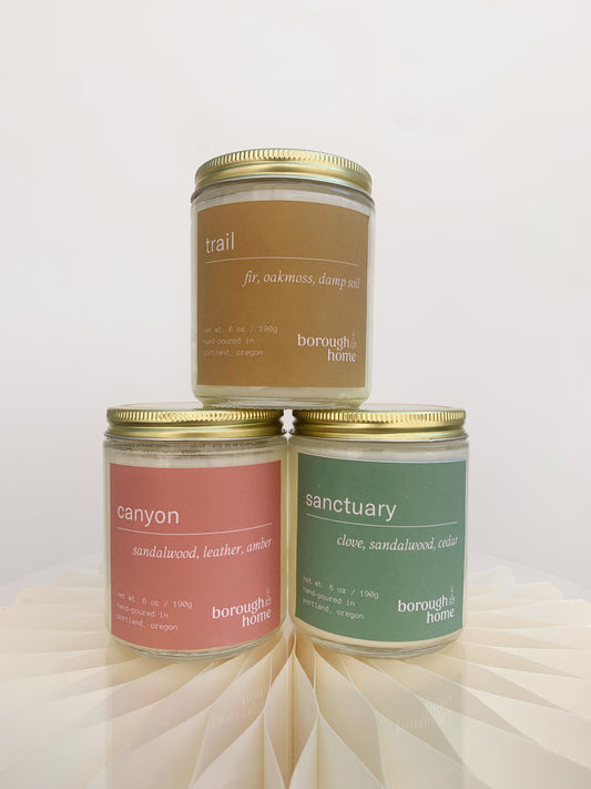 Get Outside Candle Trio